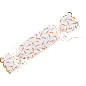 Scattered Carrot Treat Boxes 12ct, Carrot Favor Boxes, Kids Easter Basket Stuffers, Easter Candy Holder, Easter Party Favor, Bunny Birthday