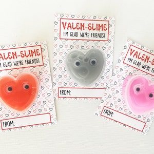 Valentine Slime Slime Valentine Be My ValenSLIME INSTANT DOWNLOAD DIY Printable Valentine Preschool School Valentines Boy image 1