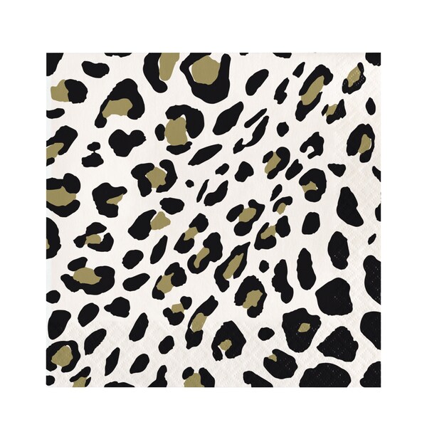 Animal Print Napkins Etsy