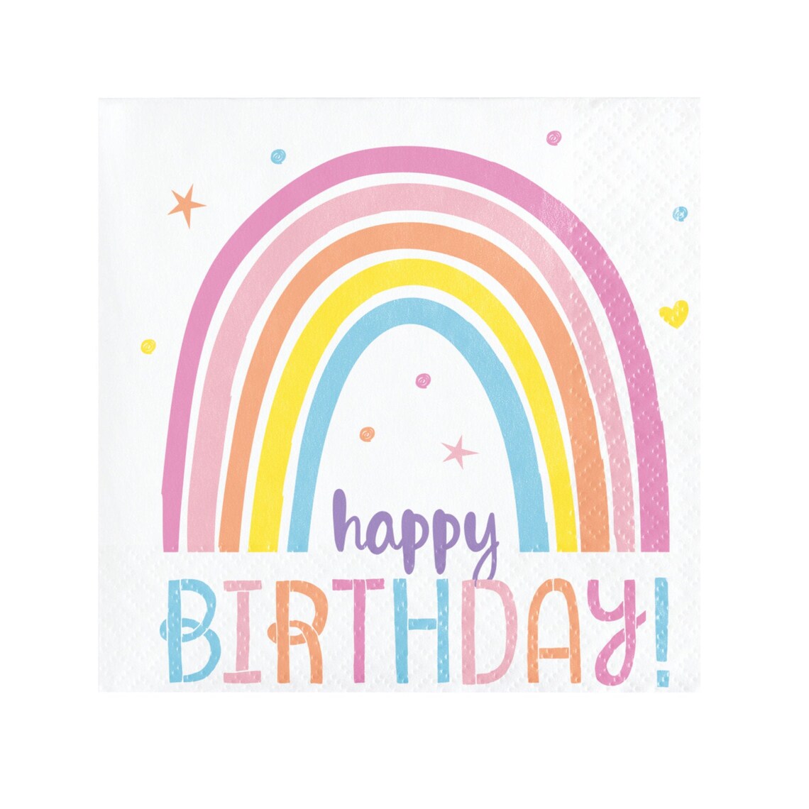 Pastel Rainbow Party Plates 8 Small Rainbow Birthday Plates Etsy