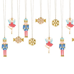 Nutcracker Gift Tags, Nutcracker Favor Tags, Nutcracker Recital Gift, Christmas Nutcracker Party Decor, Nutcracker Birthday, Holiday Tags