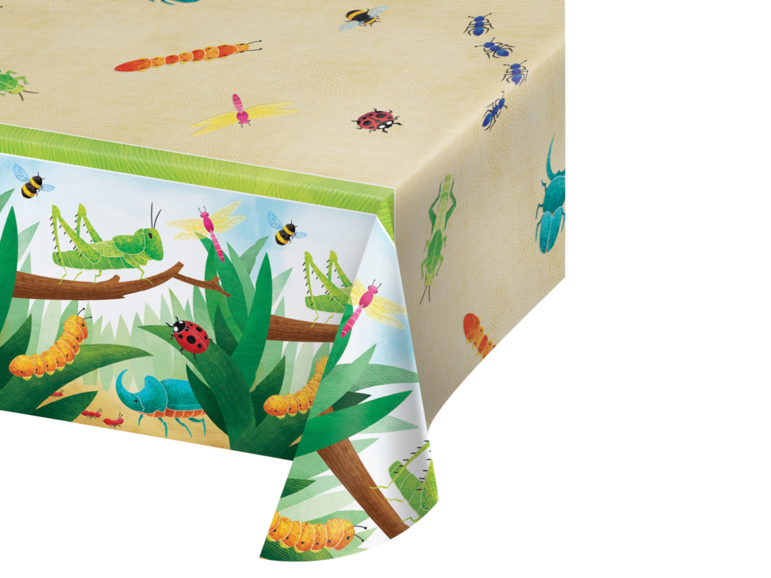 Bug Party Plates Bug Theme Party Plates Bug Party Supplies Etsy