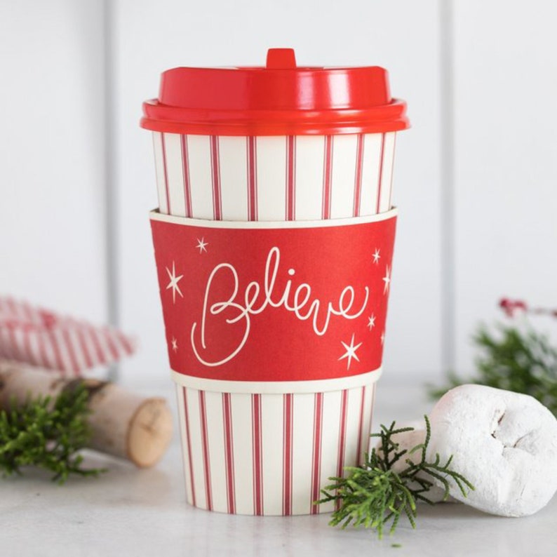 Santa Christmas Baking Cups Santa Claus Tableware Holiday Etsy