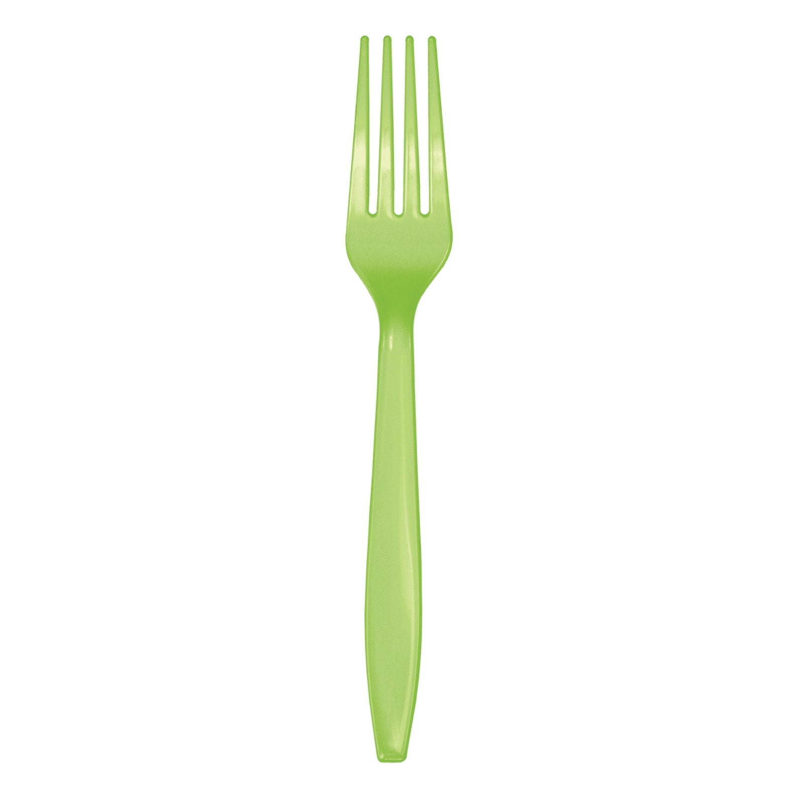Green Plastic Cutlery 24 Green Plastic Utensils Disposable Etsy