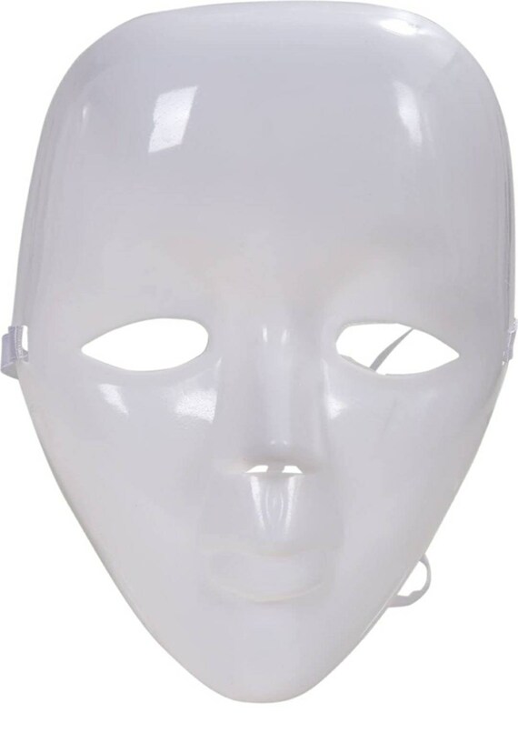 Blank Black Costume Mask