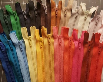 7IN NYLON ZIPPERS