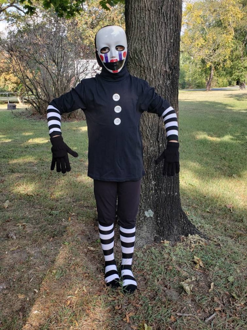 FULL Costume with mask puppet Fnaf1 Etsy FULL Costume with mask puppet Fnaf1 Etsy