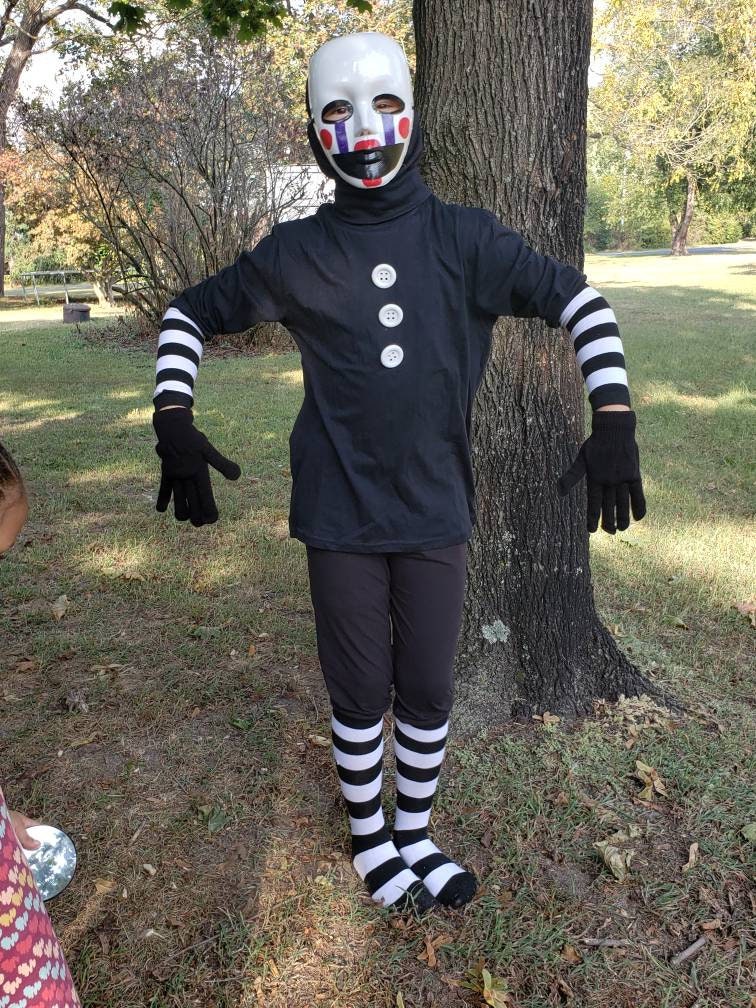 FULL Costume With Mask Puppet Fnaf1 Etsy