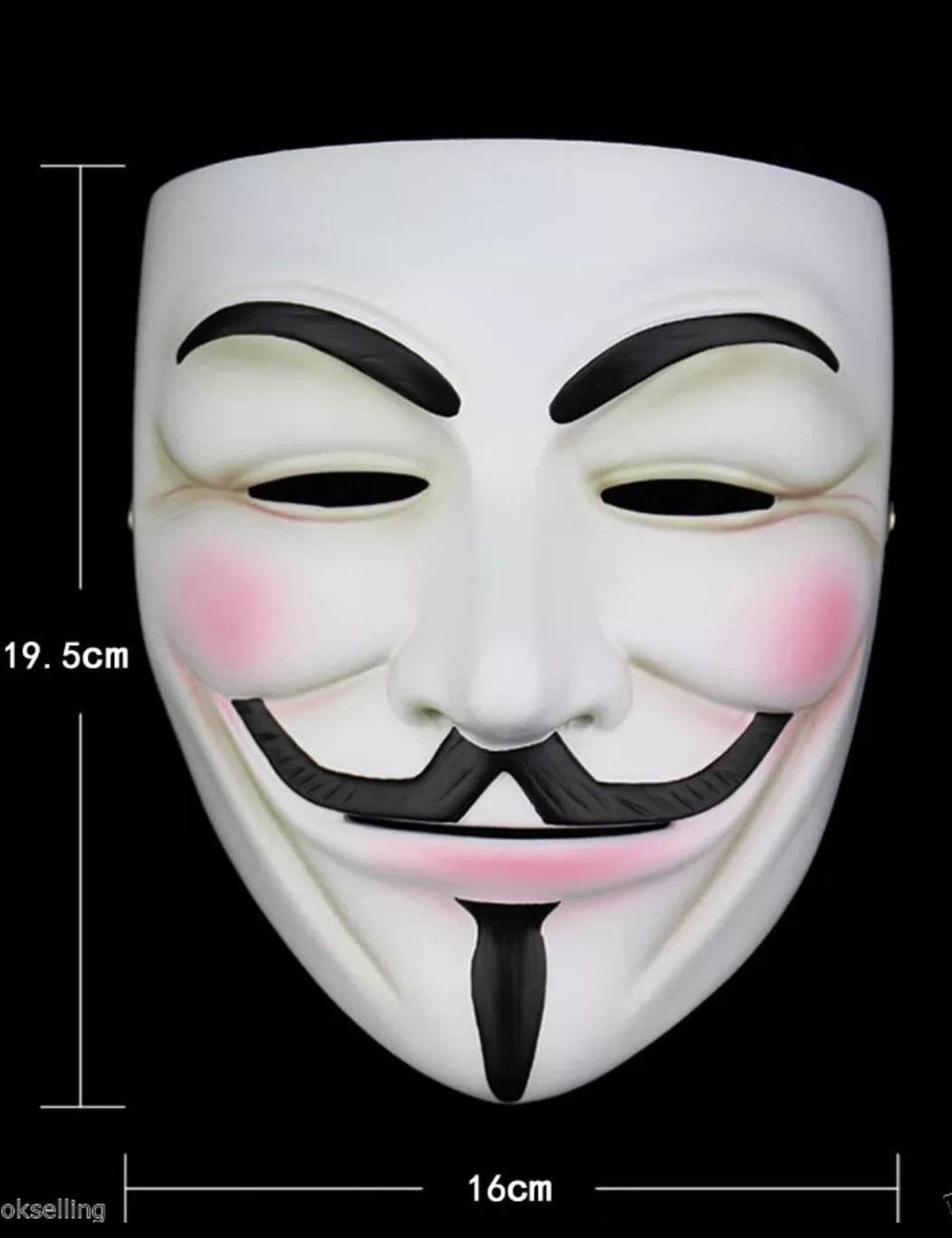Anonymous Costume Mask Hacker Mask Halloween Hacker Mask Etsy UK