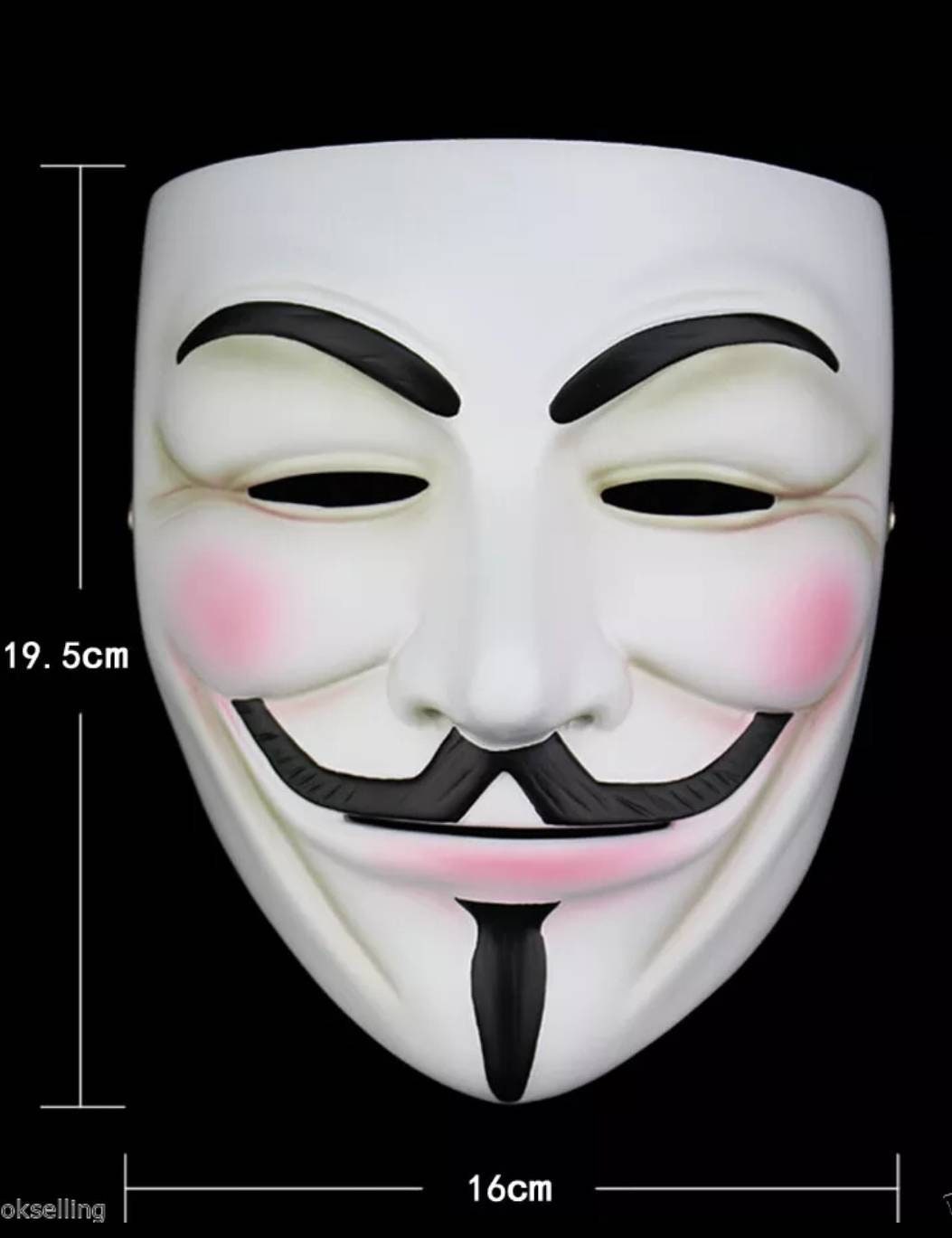 Anonymous Costume Mask Hacker Mask Halloween Hacker Mask Etsy UK