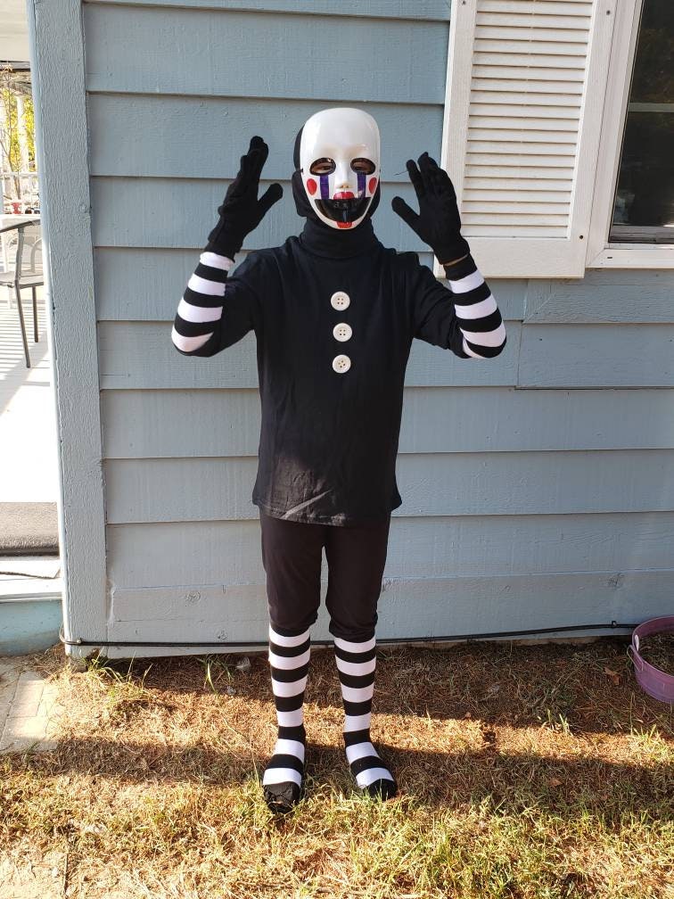 Marionette FULL Costume With Mask Puppet Marionette Fnaf1 