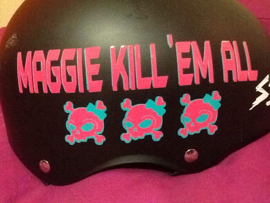 Personalized Helmet Stickers Etsy