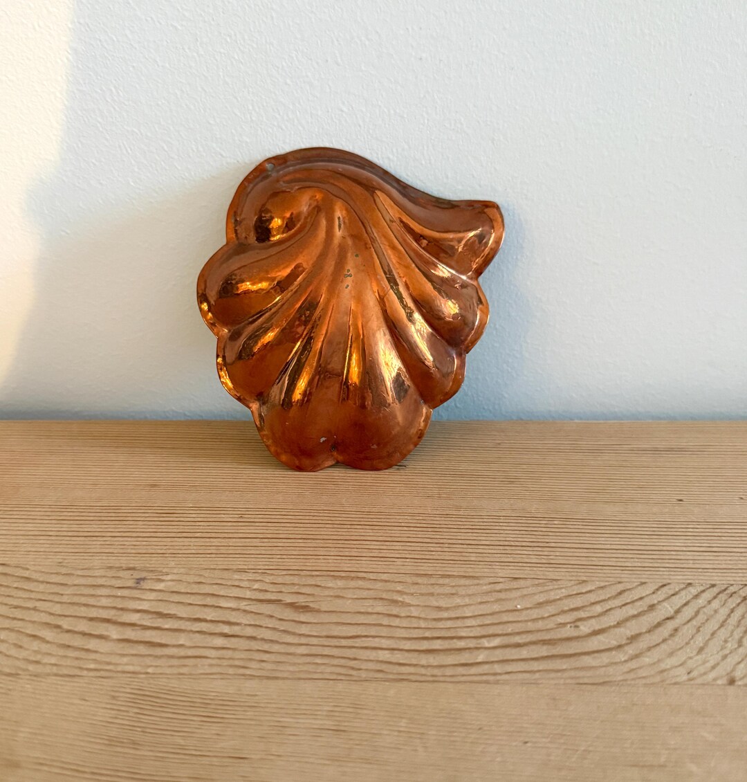 Small Swedish Shell Shaped Copper Mould Made in Sweden Scandinavian ...