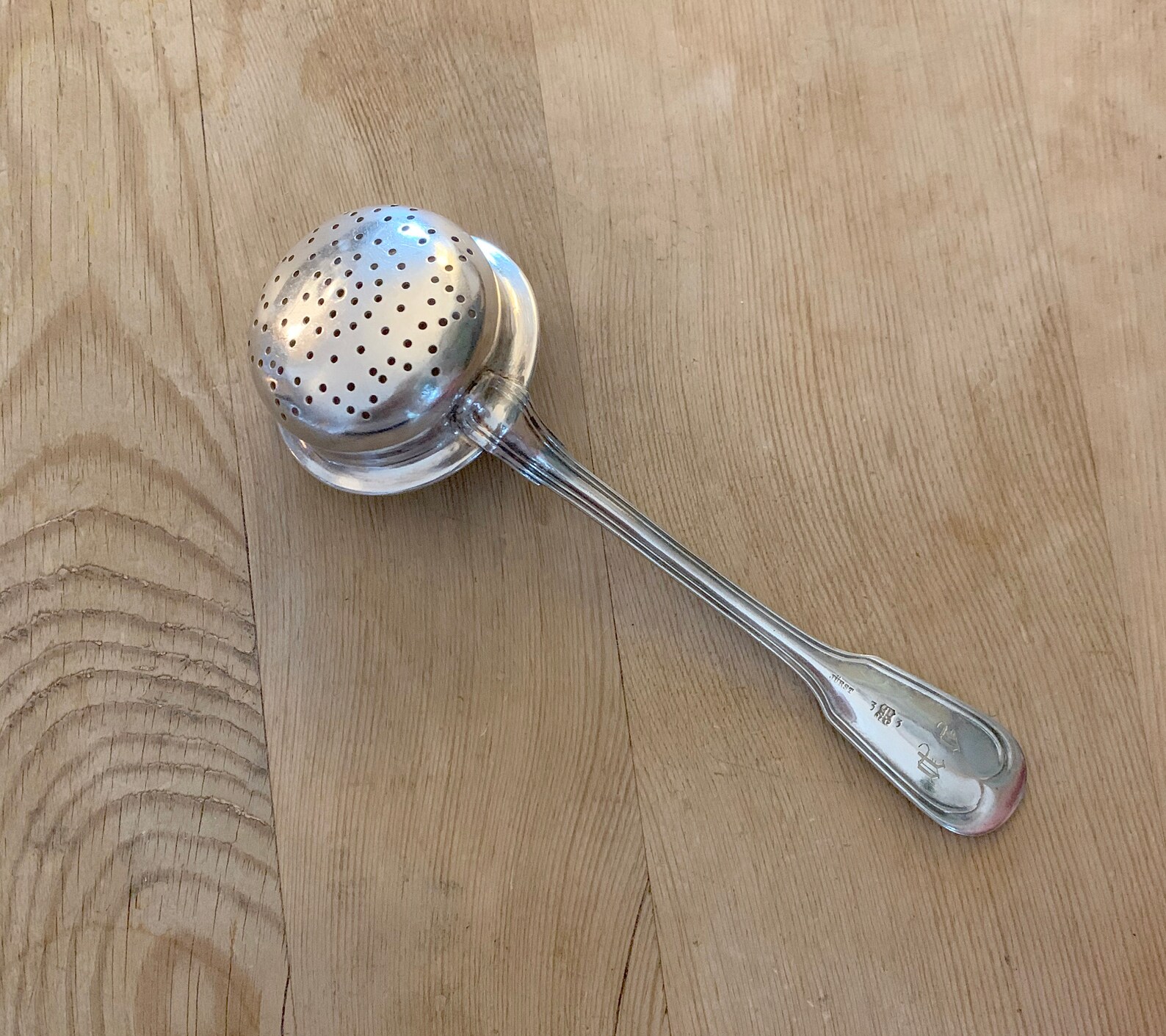 German Antique Silver Sugar Sifter Spoon Marked Jürst Berliner Etsy