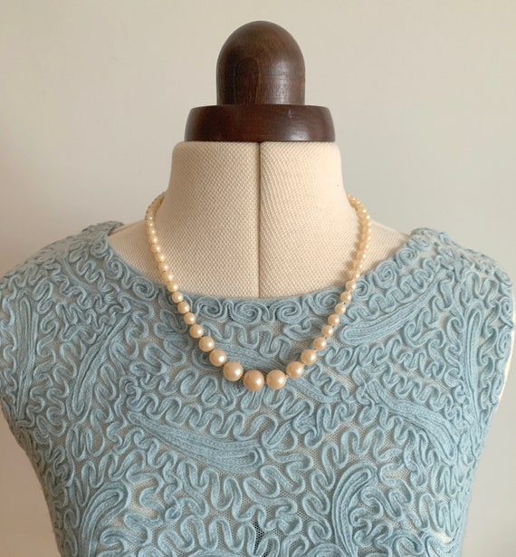 Graduated pearl necklace 20 best sale inch
