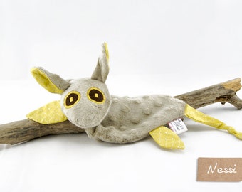 Doudou Nessy - Doudou pour bébé - Doudou fantastique - Doudou animal