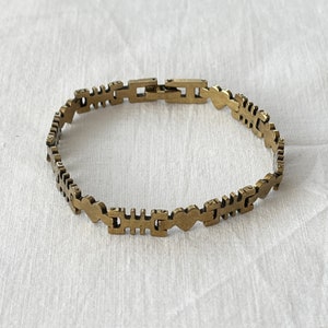 Gold vintage bracelet