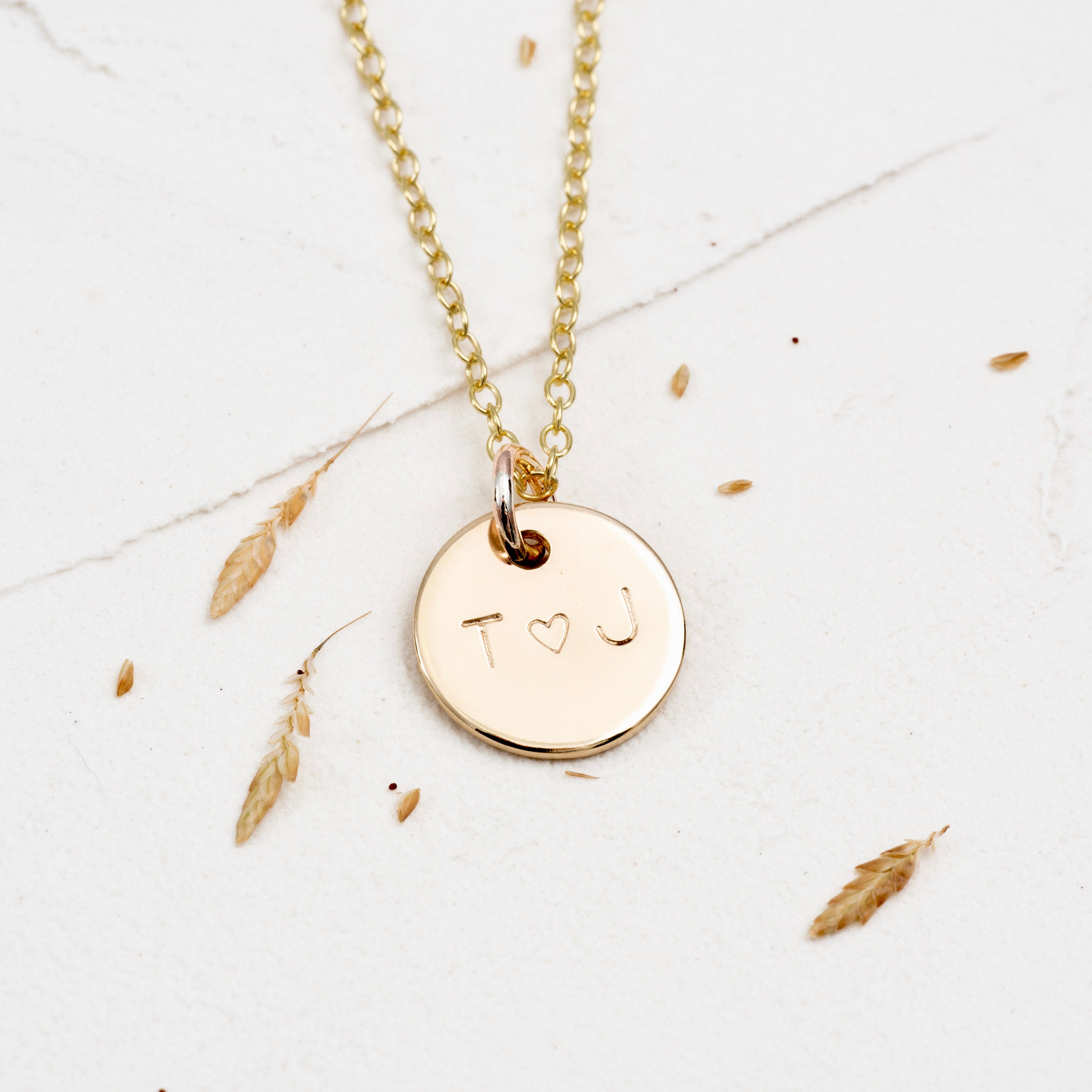 Gold I Love You Necklace