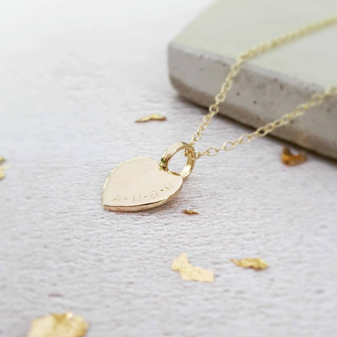 Gold Heart Necklace Tiffany Gold Heart Necklace With Picture