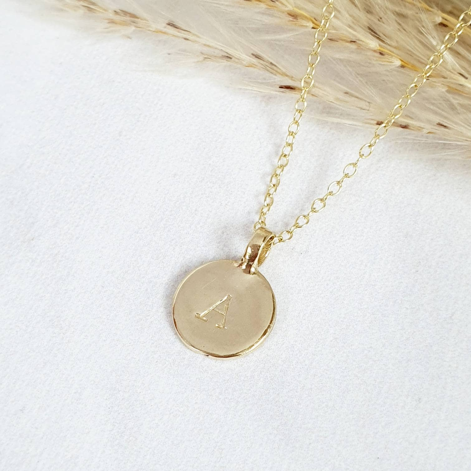 Sunshine Gold Disc Necklace