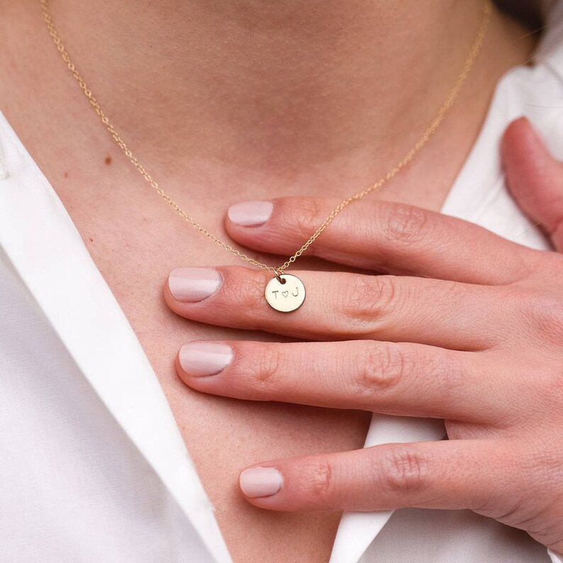 Gold I Love You Necklace Etsy UK