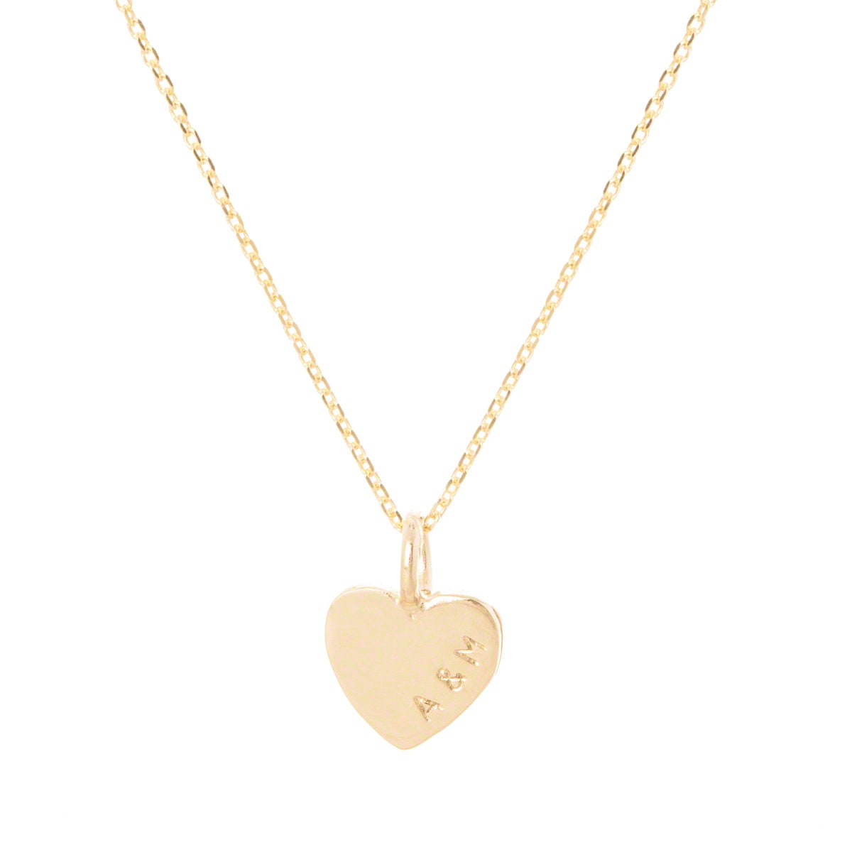 Teeny Tiny 9Ct Gold Heart Necklace