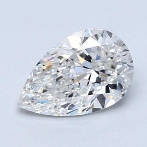 Teardrop Cut Loose Diamond | IGI Certified Loose Diamond F Color VS2 Clarity Diamond | Pear Cut Loose Diamond For Handmade Jewellery