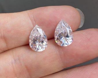 4.00 Carat Pear Cut Lab Grown Diamond | IGI Certified Loose Stone