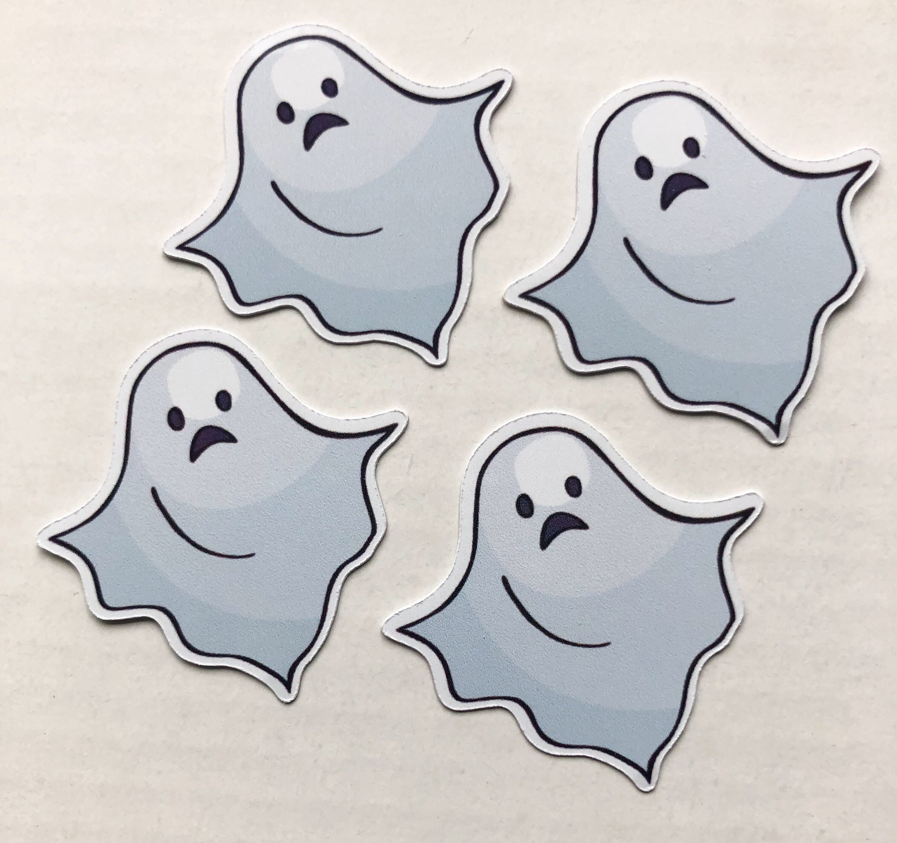 24x Ghost Sticker Pack, Sticker Bundle, Halloween Stickers, Ghost ...