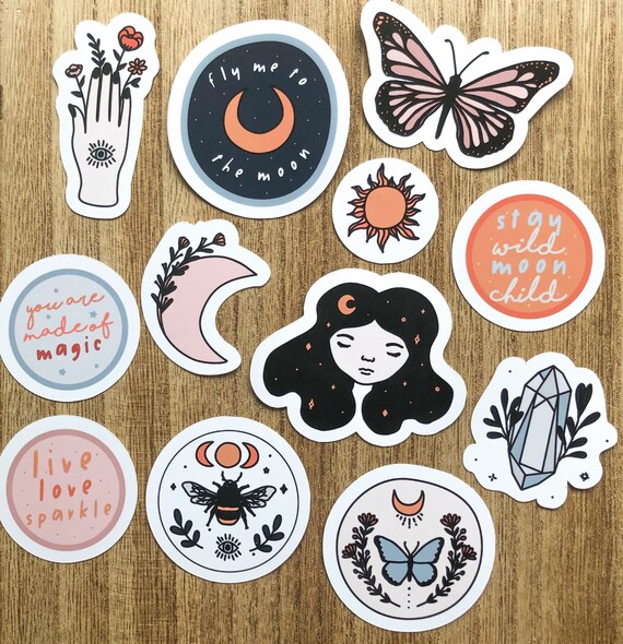 Witch Witchy Magic Stickers Decals Wholesale sticker supplier 