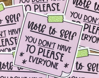 Self Love Priority Reminder Sticker, Journal Sticker, Positive Affirmation Sticker, Planner Sticker, Scrapbook Sticker, Mental Health