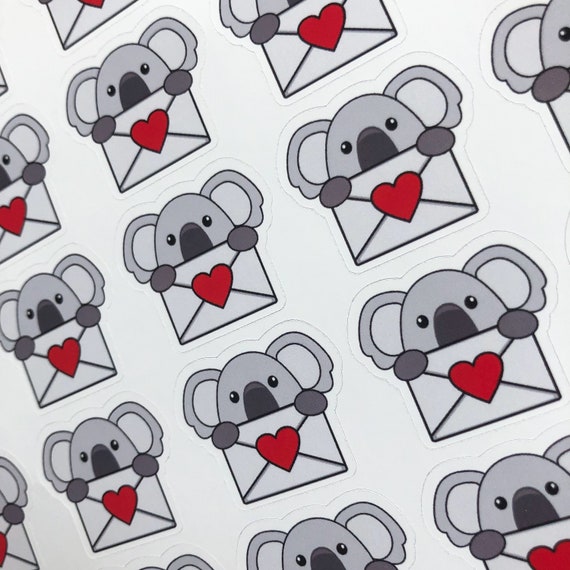 Happy mails stickers - Cute envelope stickers