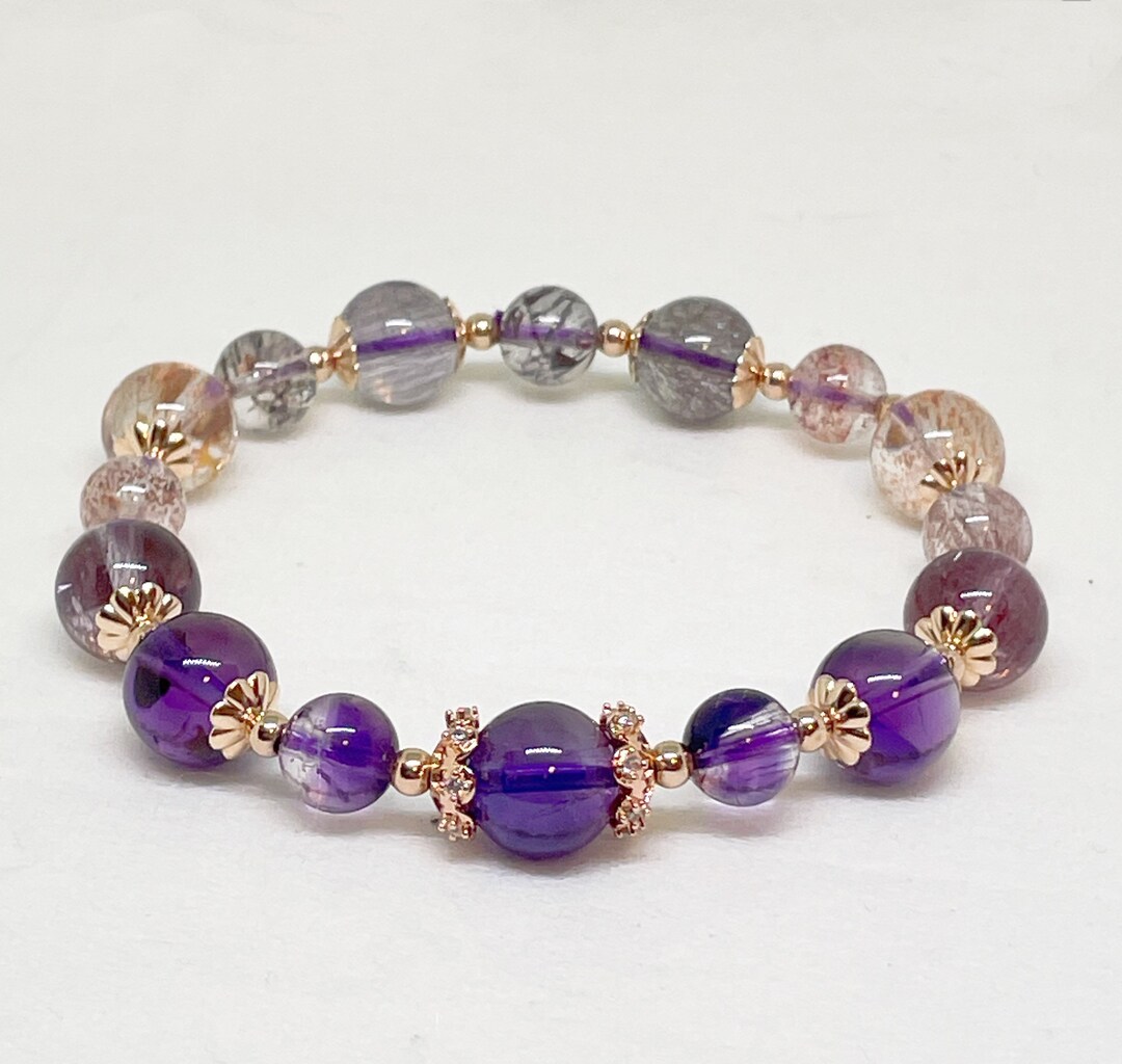 Super seven crystal bracelet Clearance