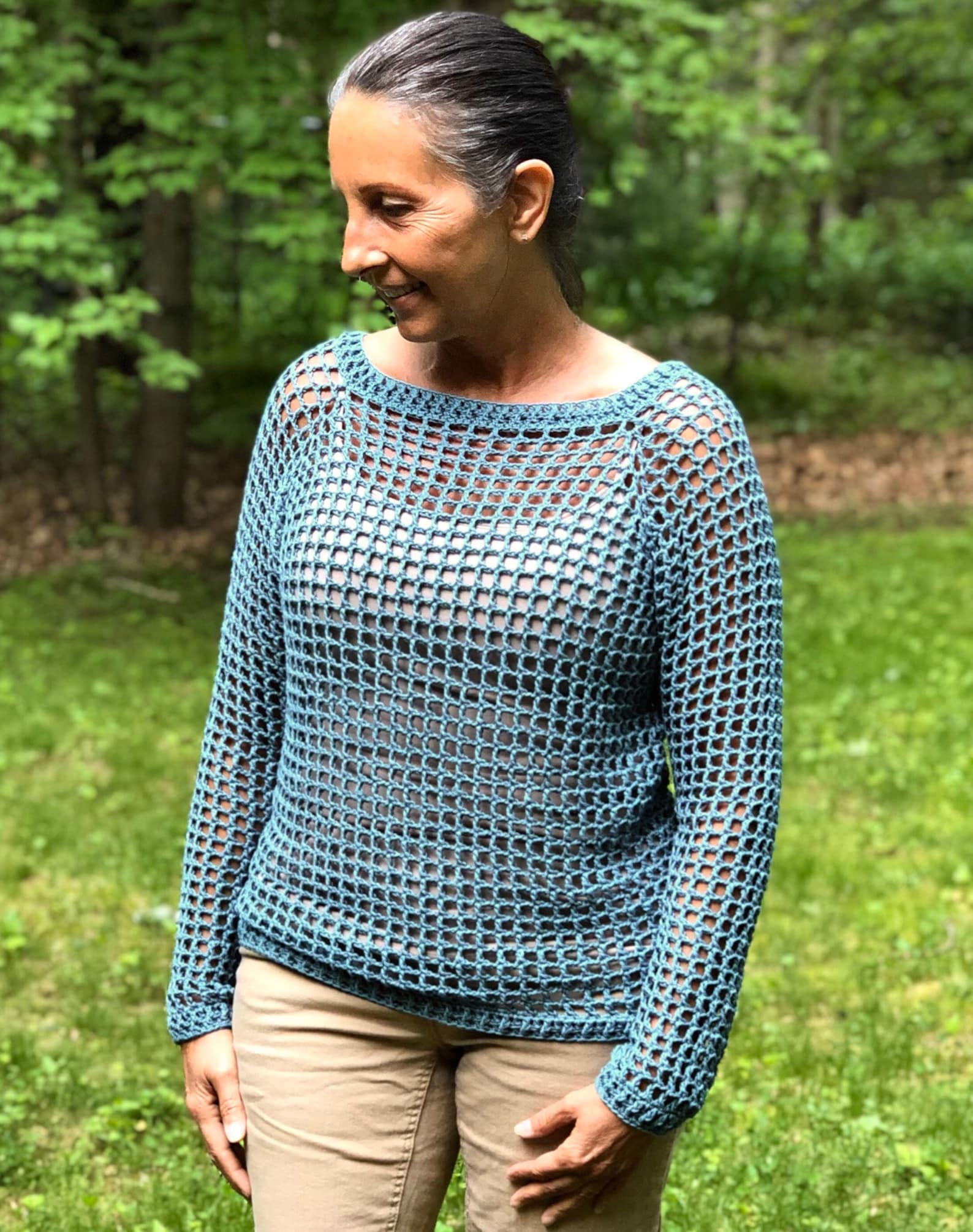 Summer Boho Sweater CROCHET PATTERN in 5 sizes | Etsy