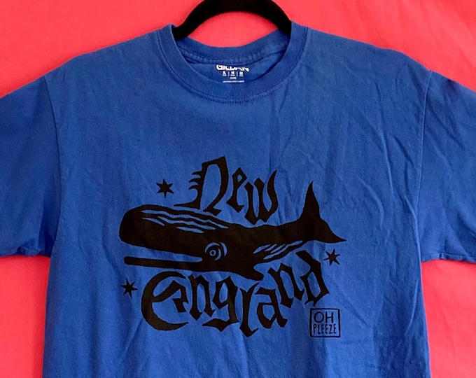 YOUTH XL New England Screen Printed T-Shirt