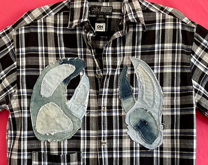 MEDIUM Lobster Claw Beach Button-Down, Short Sleeve