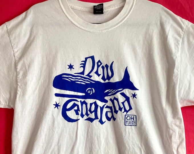 XL New England Screen Printed T-Shirt