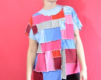 patchwork t shirts