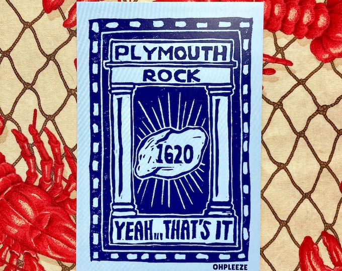 Plymouth Rock Postcard