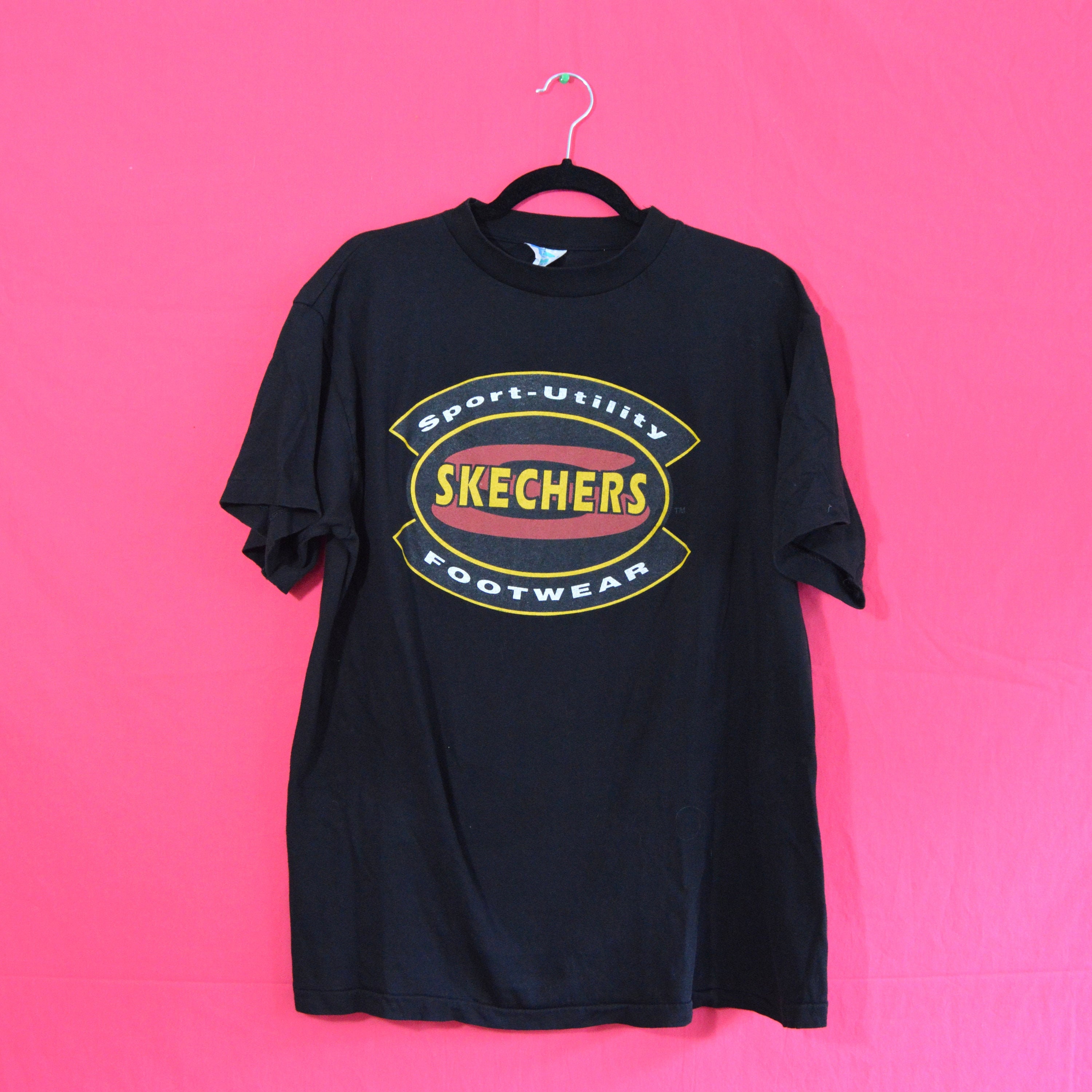 T-shirt Vintage Skechers - Etsy