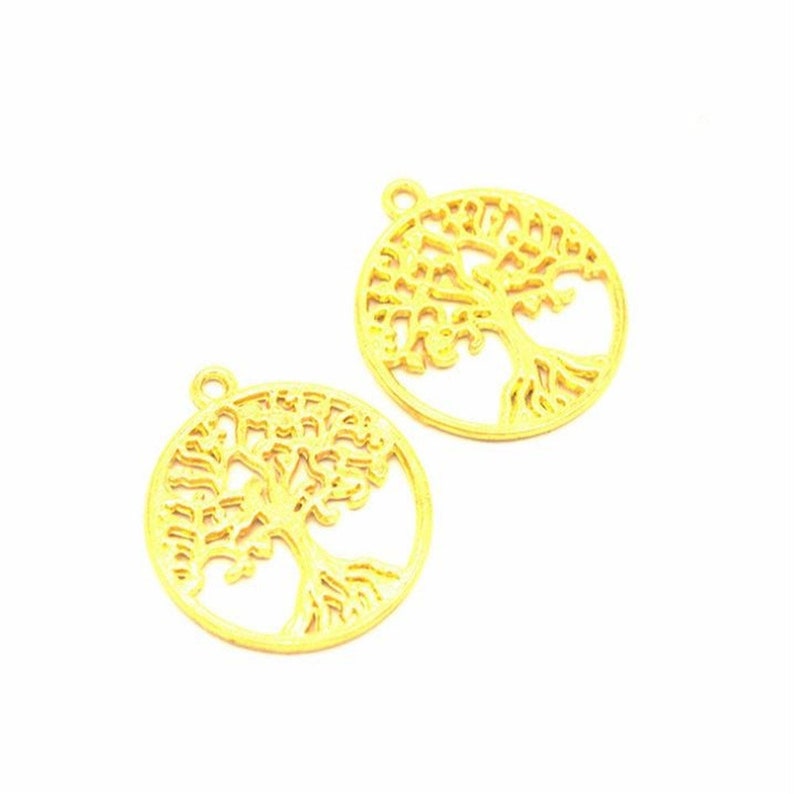 50pcs 28x25mm alloy tree of life diy pendant,tree of life pendantnecklacecharm,Jewelry finding for chain accessories