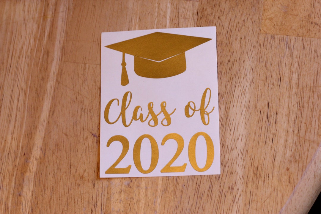 Class of 2026 Decal for Car Windows, Water Bottles and Mugs, Graduation ...