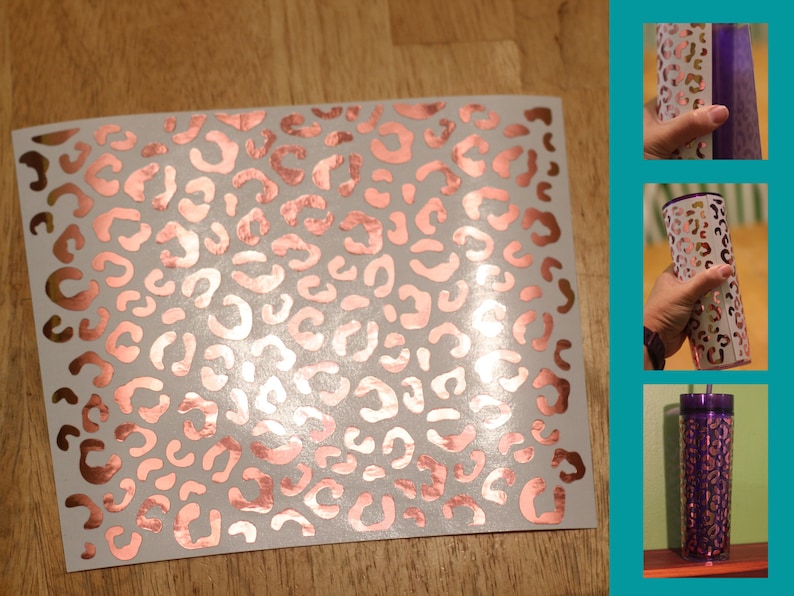 Leopard Print Vinyl Decal Wrap Cheetah Print Permanent - Etsy