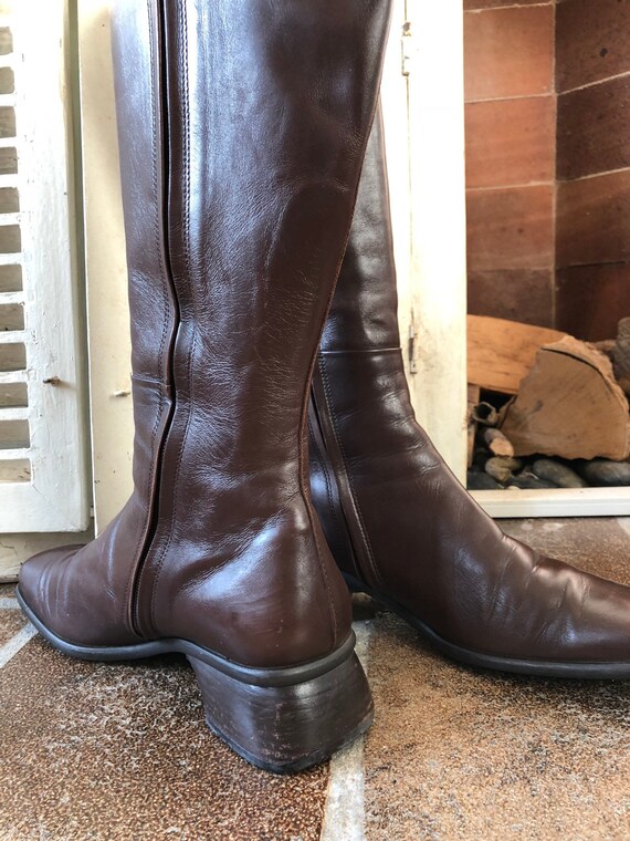 bottes vintage femme