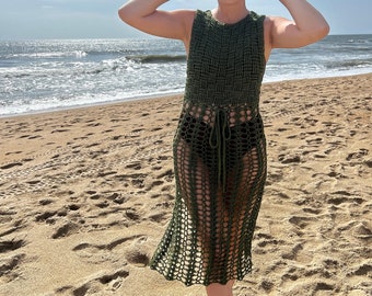 Woven Waves Beach Dress CROCHET PATTERN