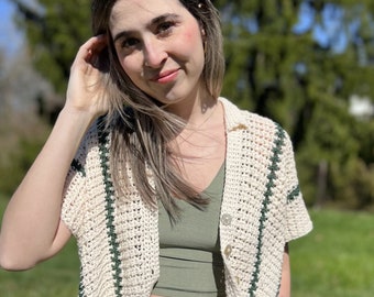 Shoreline Shirt CROCHET PATTERN