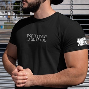 YAHWEH T-shirt YHWH Christian Apparel Christian Gift Unisex Men