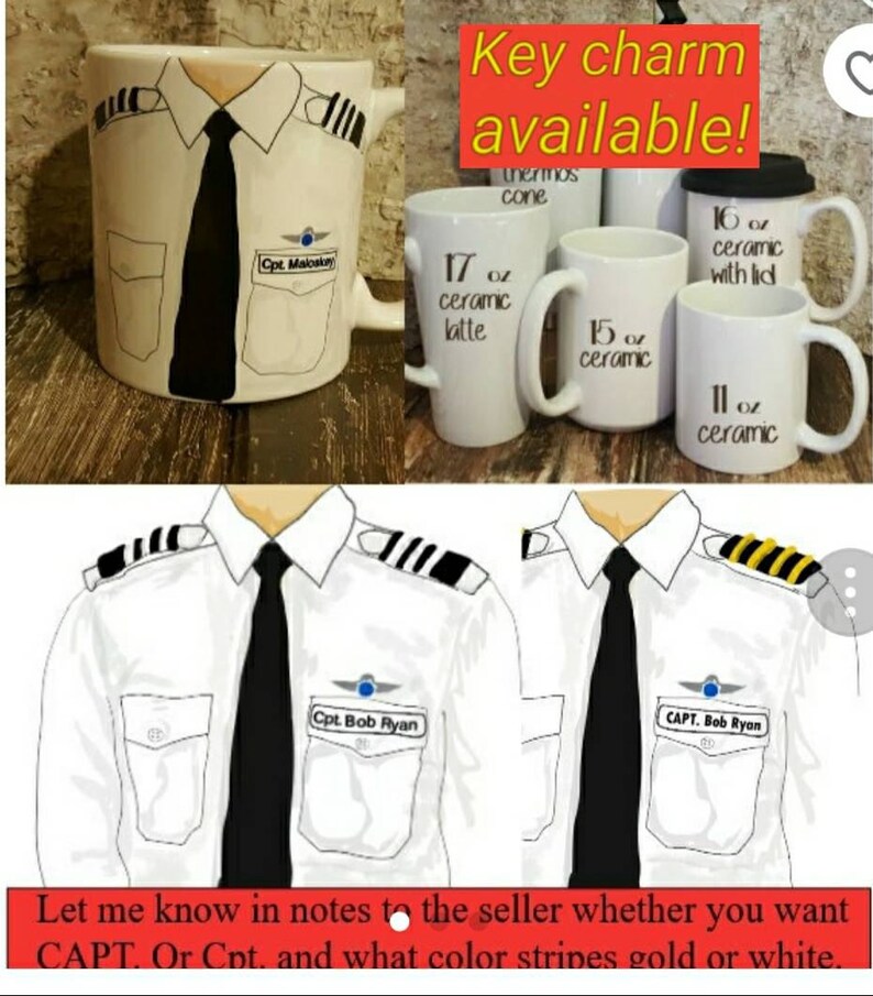 Personalized Mug for Pilot Unique Gift for Pilot Etsy