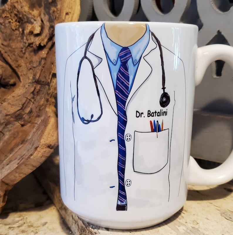 Doctor Mug Personalized Mug for Doctor Medical Gift Mug Etsy