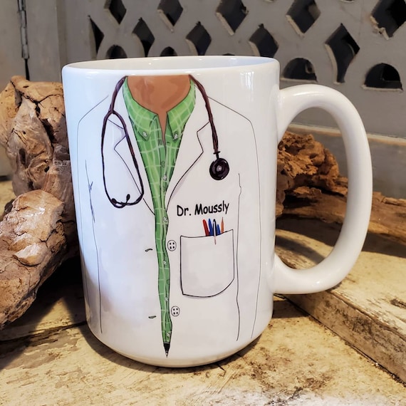 Doctor Mug Personalized Mug for Doctor Medical Gift Mug Etsy